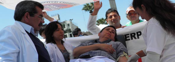 medicos donan sangre portada